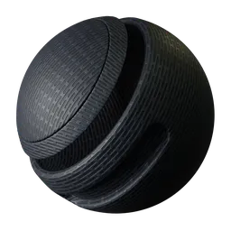 Patterned black metal