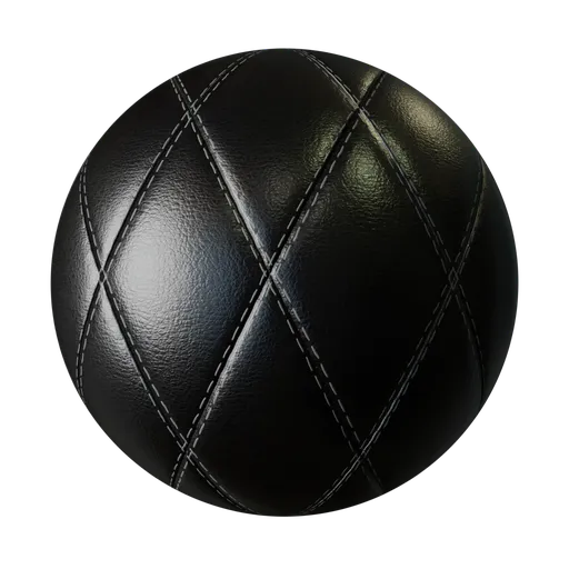 Diamond leather