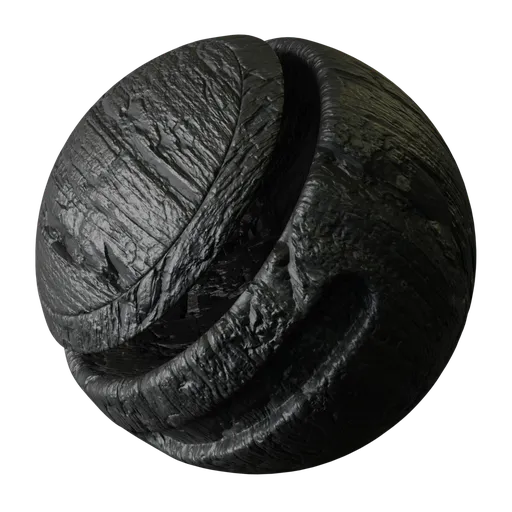 Weathered Black Rock