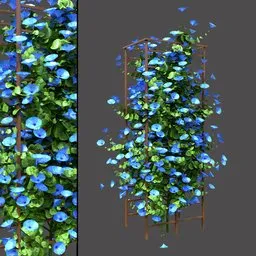 Blooming Vine Trellis