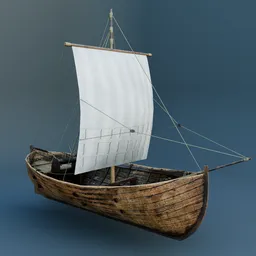 Medival Boat- Kalmar Boat