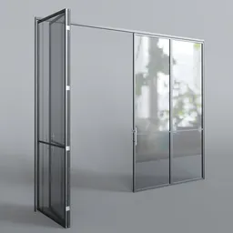 Door glass