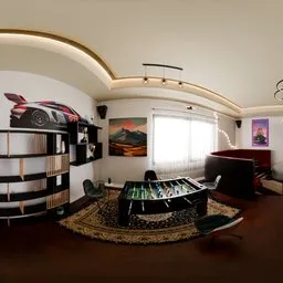 Game Room Interior