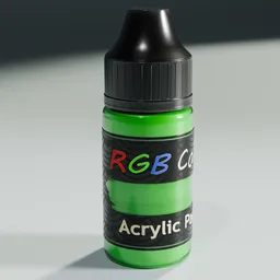 Dropper Paint Bottle