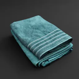 Folded Towels – Editable Color