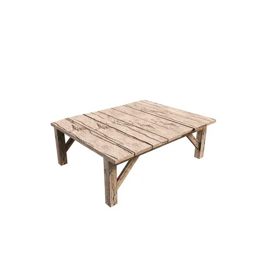 Wooden Market Stall Platform