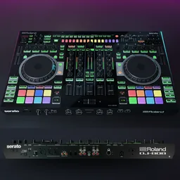 Dj Mixer Audio Roland 808