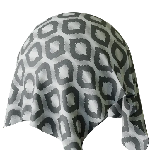 Ornamental White Sheer