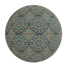 Intricate mandala wallpaper