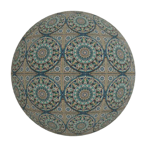 Intricate mandala wallpaper