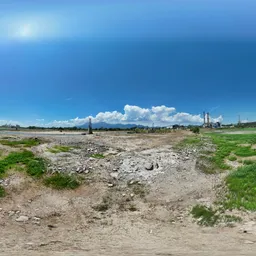 Grass green cloud bluesky
