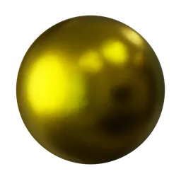 Procedural Brushed brass
