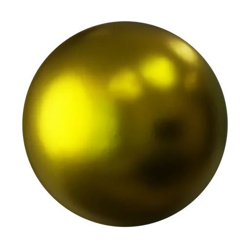 Procedural Brushed brass