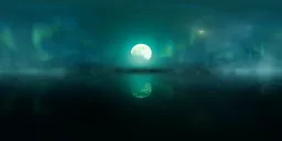 Aurora Moon Fog Green