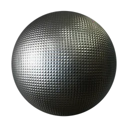 High-quality, seamless PBR metal material for 3D rendering in Blender, suitable for various applications requiring realistic textures.