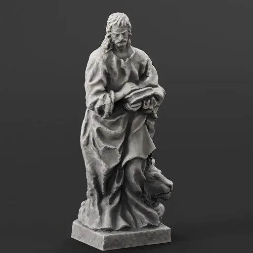 statue of Evangelist markus