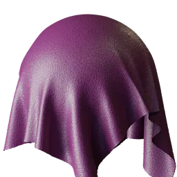 Purple Leather