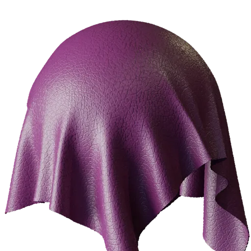 Purple Leather