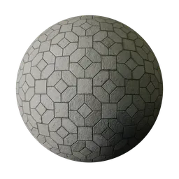 Stone Pavement Hexagon Tile