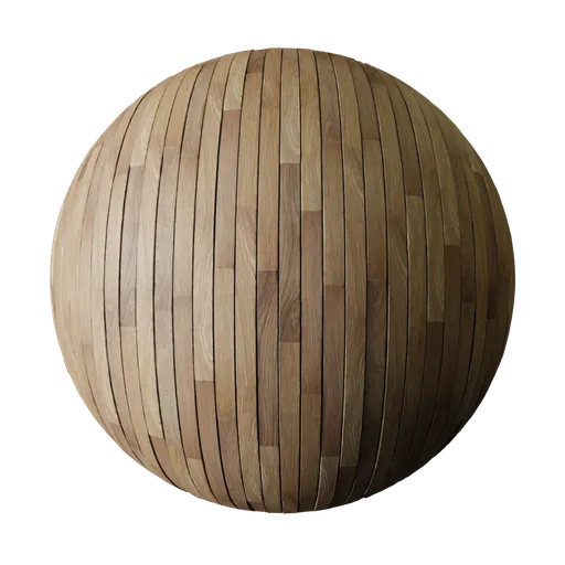 Narrow Wooden Plank Flooring