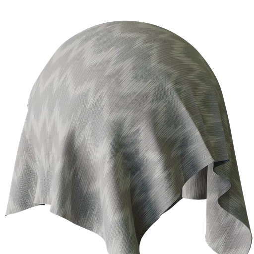 Herringbone Grey Jacquard