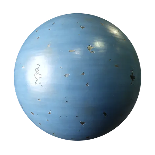 Stylized Painted Metal