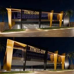 Fitness Gym Building