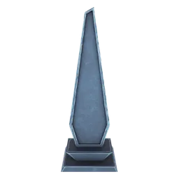 Stylized tombstone