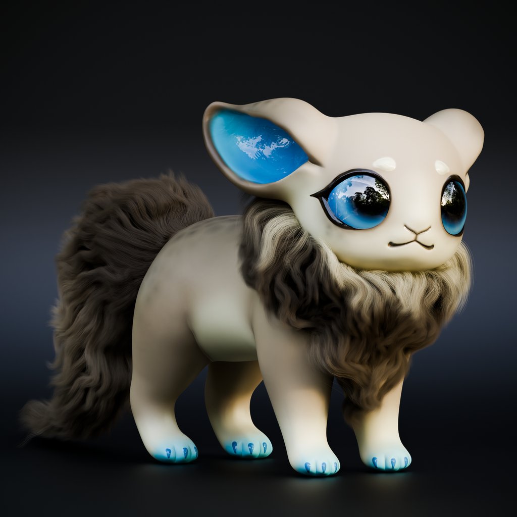 Fantasy Creature (Rigged) | FREE Mammals models | BlenderKit
