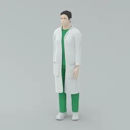 Low Poly Doctor