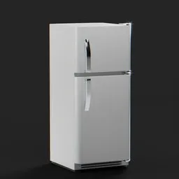 Modern Two Door Refrigerator