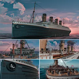 Titanic Ship – High Detail
