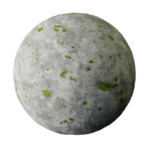Rock With Moss