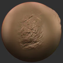 ER Rock Brush-Rough Crack