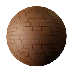 High-resolution PBR concrete brick wall material for Blender 3D artists.