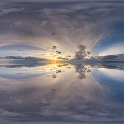 Infinite Real Sky - Dramatic Sunset