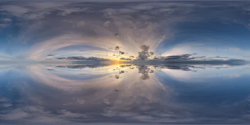 Infinite Real Sky - Dramatic Sunset