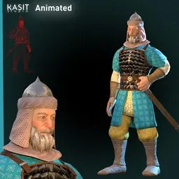 Persian Warrior Animated