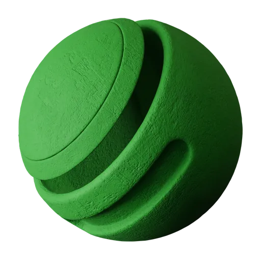 Green Painted wall