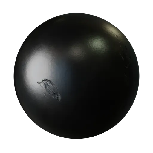 Procedural tyre rubber with scratches