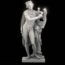 statue of Apollo kitharodoidos
