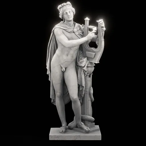 statue of Apollo kitharodoidos