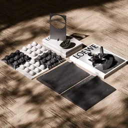 Book & Material Board Decoration Set