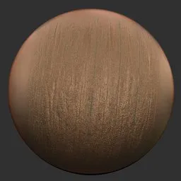 Detailed wooden texture effect by ER Wood Brush 19 for 3D sculpting in Blender.