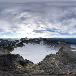Mountain Top Landscape Glacier