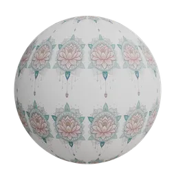 Peach lotus wallpaper