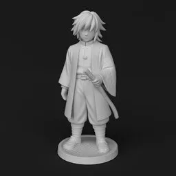 Giyu Tomioka Standing Pose