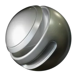 Silver Satin Plastic