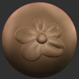 Rounded Flower