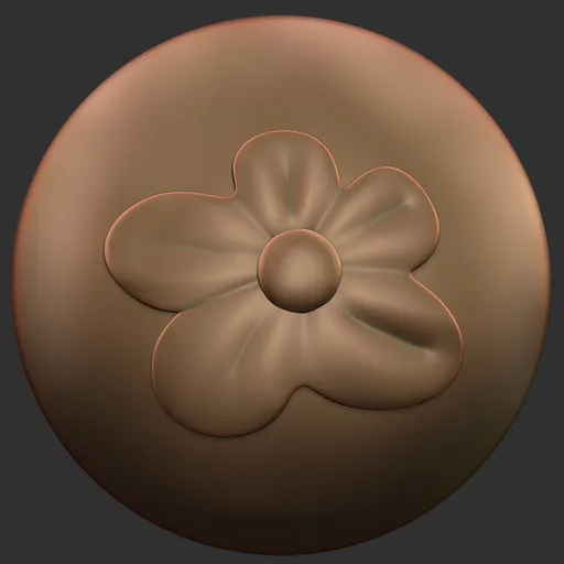 Rounded Flower